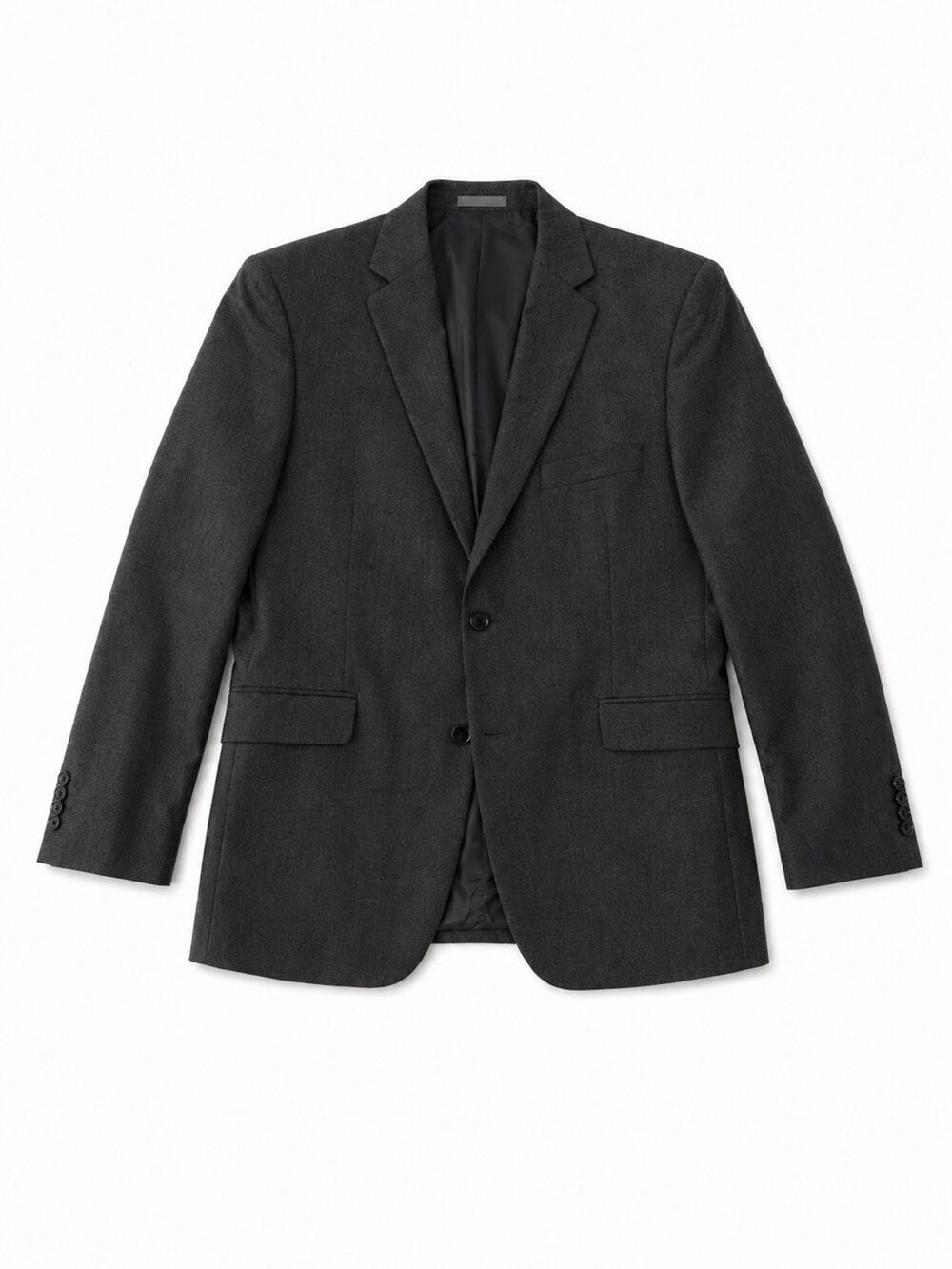 Madison Men’s Grey Herringbone Sports Coat Large